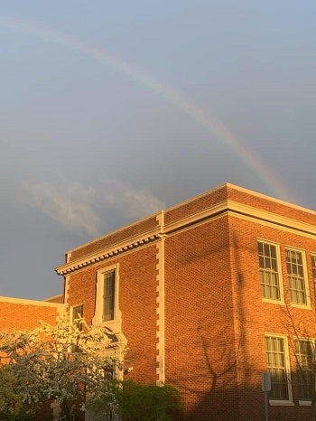 Loyal Heights and a beautiful rainbow!